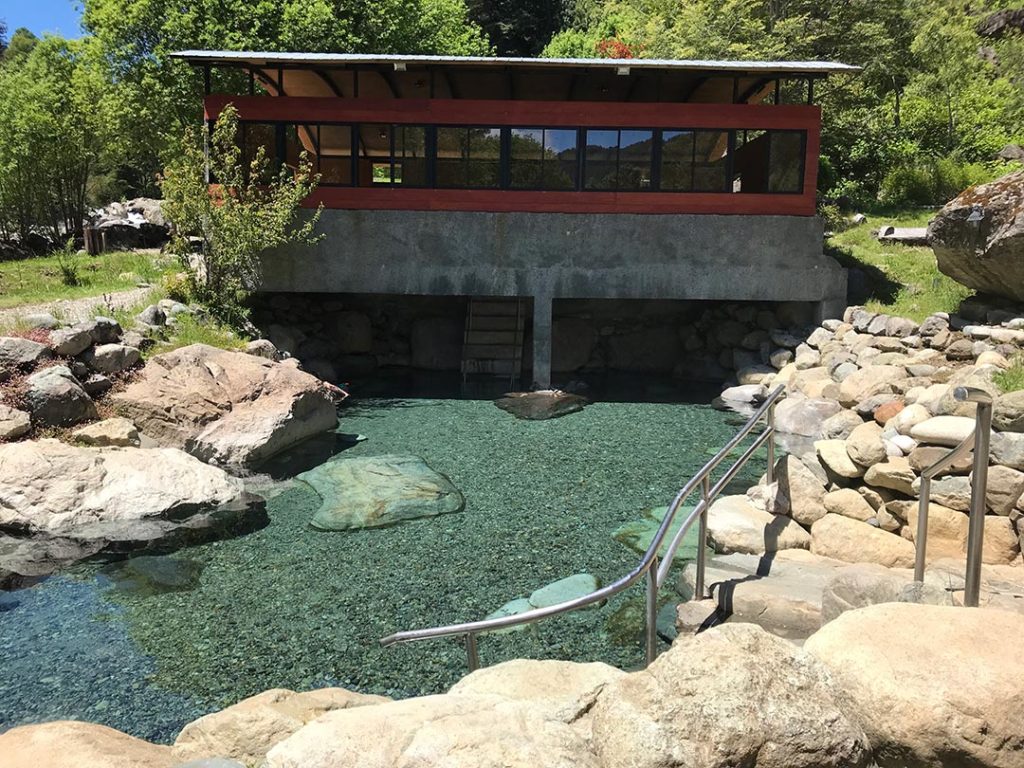 Therme Los Pozones bei Pucon Chile