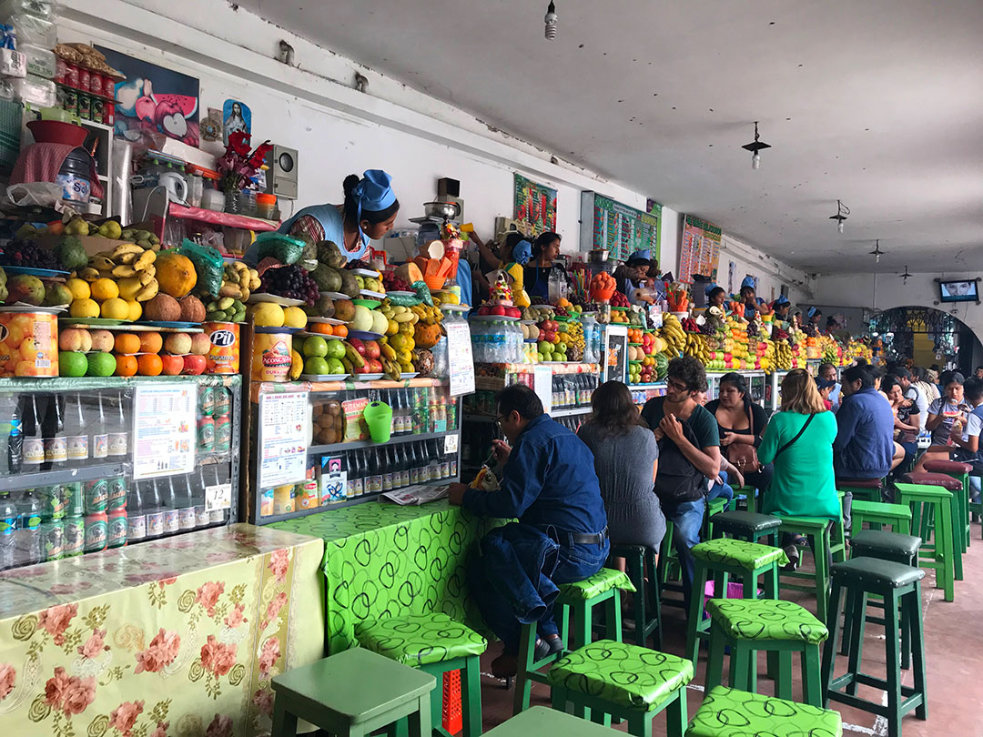 Mercado Central de Sucre Bolivien